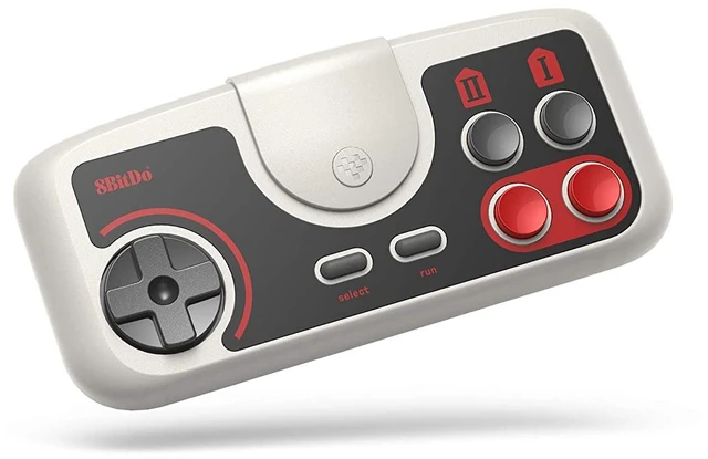 Alt view image 11 of 14 - 8Bitdo PCE 2.4G Wireless Gamepad for PC Engine Mini, PC Engine CoreGrafx Mini, TurboGrafx-16 Mini & Nintendo Switch (PCE Edition)