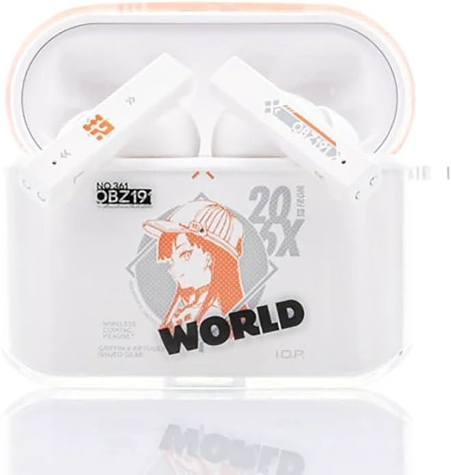 Alt view image 8 of 14 - Moondrop NEKOCAKE Girls Frontline TWS IEMs True Wireless Earphones Support ANC A2DP/AVRCP/HFP/HSP/SBC/AAC Active Noise Canceling Earbuds