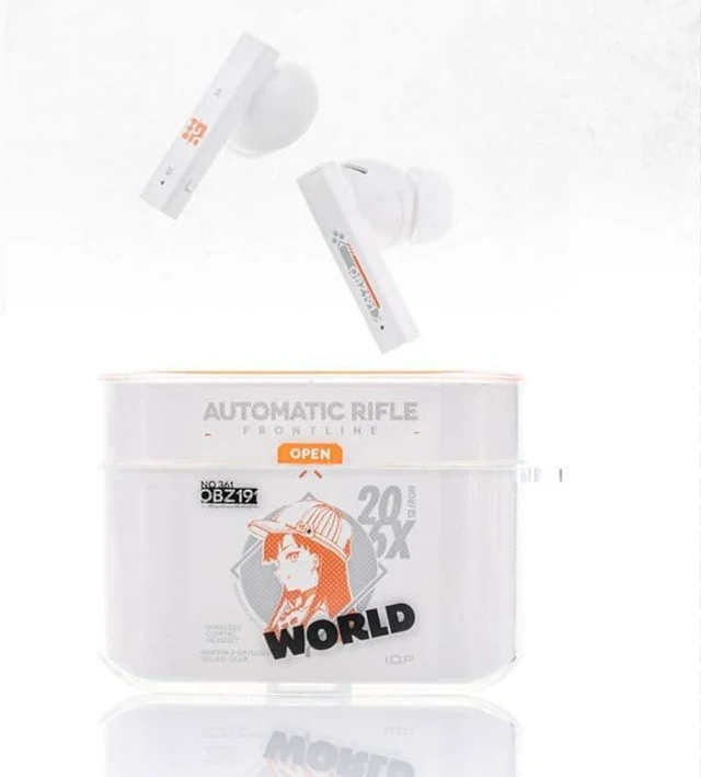 Alt view image 11 of 14 - Moondrop NEKOCAKE Girls Frontline TWS IEMs True Wireless Earphones Support ANC A2DP/AVRCP/HFP/HSP/SBC/AAC Active Noise Canceling Earbuds