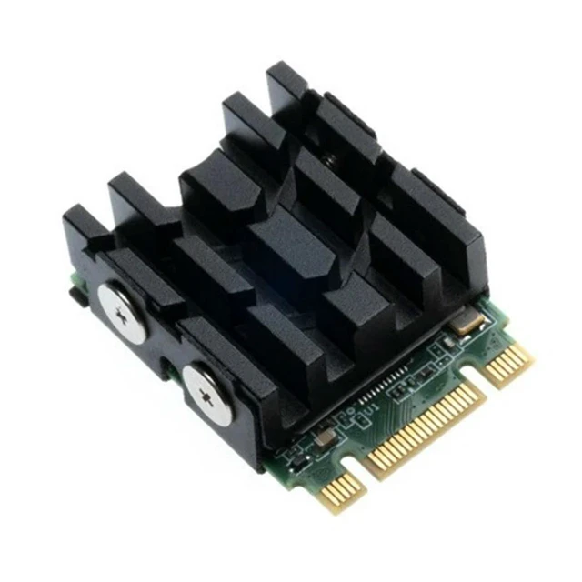 Alt view image 13 of 14 - M.2 Solid Disk Drive Radiator M.2 NVME 2230 SSD Heatsink SSD Heat Sink for Desktop Computer 2230 SSD Cooling 2230 SSD Heatsink