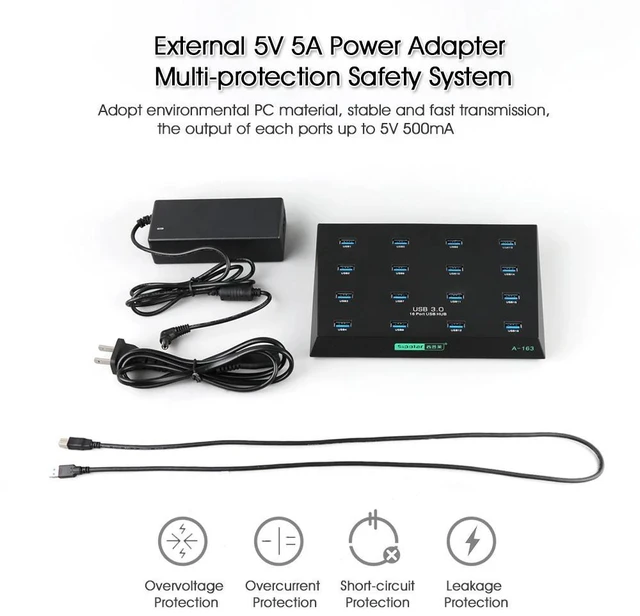 Alt view image 8 of 10 - best desktop 16 ports USB 3.0 duplicator hub USB flash driver copier with free copy software