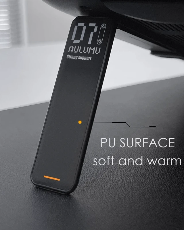 Alt view image 13 of 14 - Aulumu G07 Pop Up Leg Stands Laptop, Super Portable Cooling Laptop Stand, Ergonomic Laptop Riser Lift for Desk for MacBook, All Laptops, Tablets, 8-20'', Black