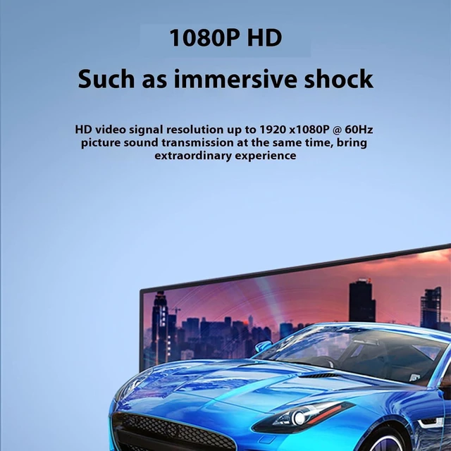Alt view image 13 of 14 - HDTV-Compatible Extender 1080P 60hz Video Auditory Streaming from Laptop to Monitor Projector Low Latency HDTV-Compatible Transmit and Receiver