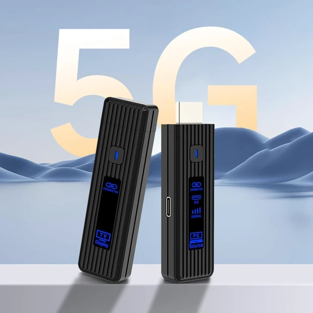 Alt view image 11 of 14 - HDTV-Compatible Extender 1080P 60hz Video Auditory Streaming from Laptop to Monitor Projector Low Latency HDTV-Compatible Transmit and Receiver