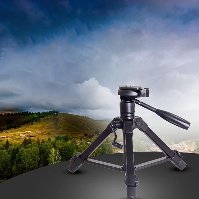 Alt view image 14 of 14 - Projector Tripod Stand Desktop Projector Stand Portable Projector Stand Live Tripod Equipment Stand Suitable for Home Or Studio, Black