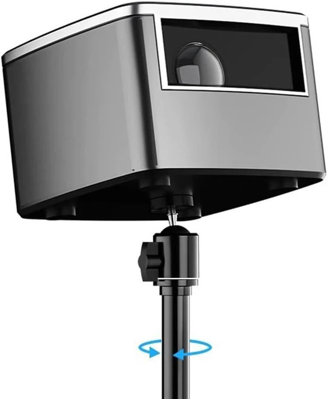 Alt view image 9 of 12 - Projector Mount 360 Degree Projector Stand Home Tripod Tray Desktop Adjustable Portable Projector Stand Projector Accessories