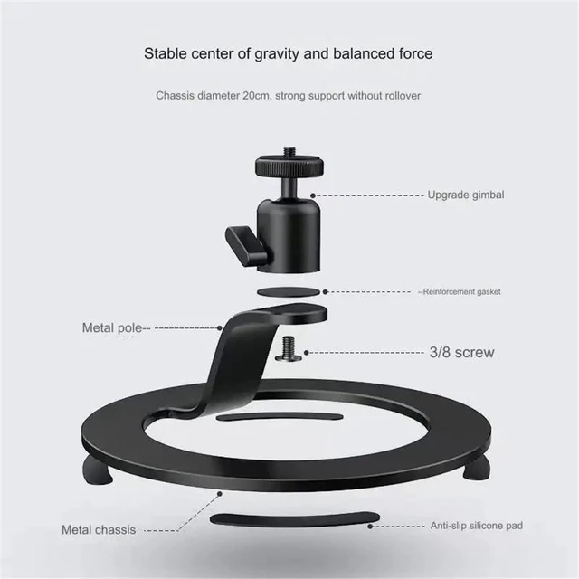 Alt view image 8 of 12 - Extendable Projector Table Projector Stand Support Desktop Beam Video Projector Tripod Mount Holder Base Bracket Projector Wall Mount