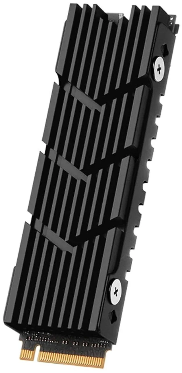 Alt view image 9 of 14 - JVFYI M.2 2280 SSD Heatsink for PS5 & PC, NVMe Cooler with Thermal Pad for Samsung 990/980/970, WD SN850/SN770, Seagate FireCuda 530