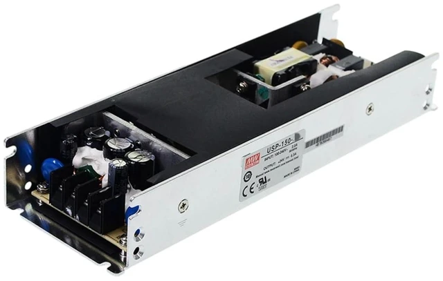 Alt view image 6 of 10 - Mean Well USP 150W 24V 6.3A Switching Power Supply USP-150-24 U-Type Single Output Constant Voltage Power Supply Driver Converter Transformer with PFC