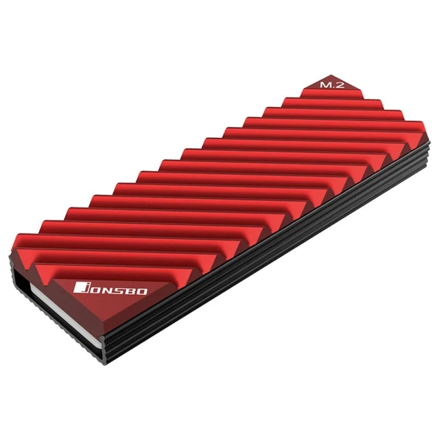 Alt view image 6 of 10 - M.2-3 SSD Heat Sink Heatsink NVME NGFF M.2 2280 SSD Hard Disk Aluminum Heat Sink Radiator Thermal Cooling Pad for Desktop PC