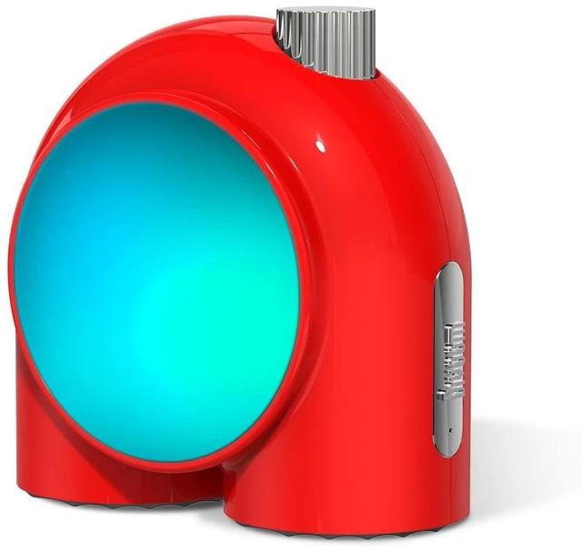 Alt view image 5 of 6 - Divoom Planet-9 Decorative Mood Lamp with Programmable RGB LED Light Effects, Neon Light Atmosphere Bedside Lamp, Music Control Green