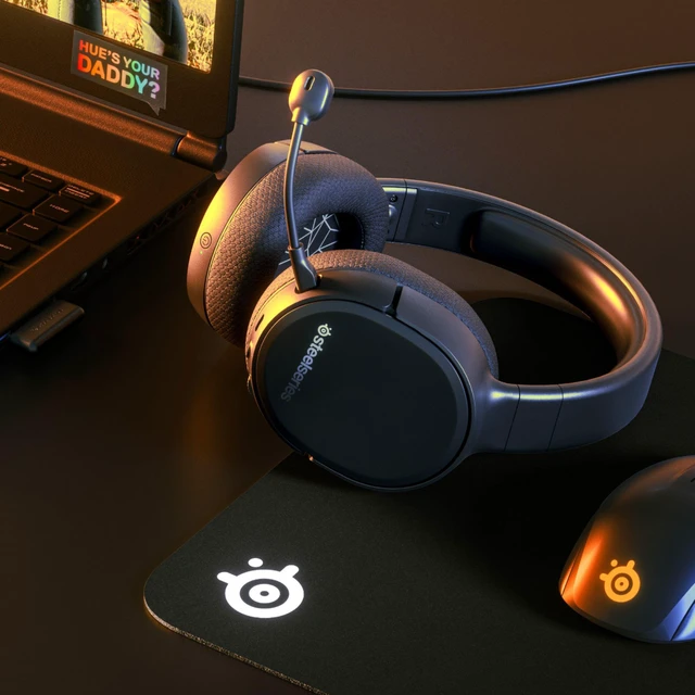 Alt view image 5 of 6 - SteelSeries - Arctis 1 Wireless Stereo Gaming Headset for PC - Black (61512)