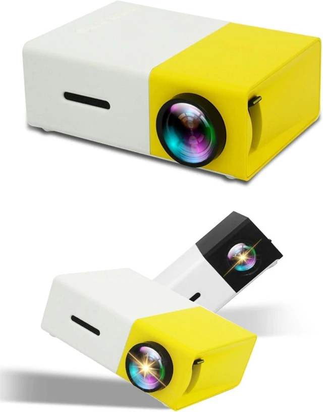 Alt view image 8 of 14 - Yg300 Mini Projector Portable Home Led Mini Projector Hd 1080p YG300