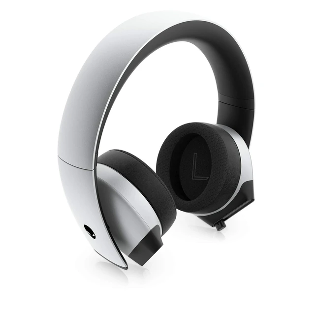 Alt view image 8 of 14 - Alienware 7.1 PC Gaming Headset AW510H-Light: 50mm Hi-Res Drivers - Noise Cancelling Mic - Multi Platform Compatible(PS4,Xbox One,Switch) via 3.5mm Jack