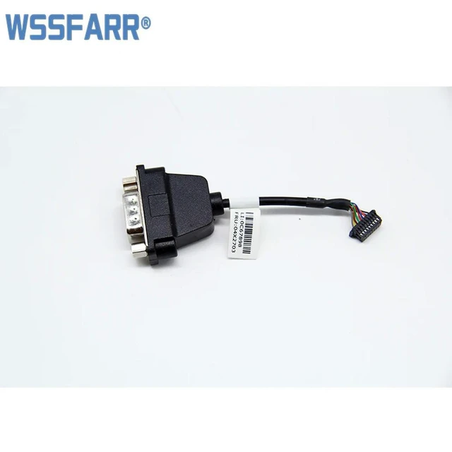 Alt view image 2 of 2 - for ThinkCentre M73 M83 M93 m93p 50mm Com2 Serial port cable Tiny2 0C67898 04X2703