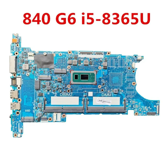 Alt view image 2 of 2 - For EliteBook 840 G6 Laptop Motherboard With i5-8365U L62759-001 L62759-601 6050A3022501-MB-A01 DDR4