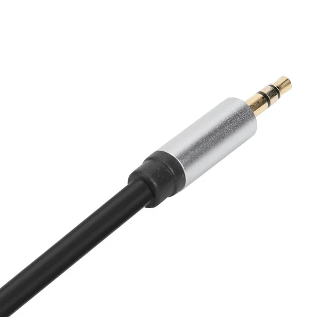 Alt view image 8 of 8 - 1.8m 3.5mm To Double 6.35mm TRS Cable Aluminum Housing 3.5mm TRS To 6.35mm TS Adapter Audio Stereo Cable for Home Stereo System