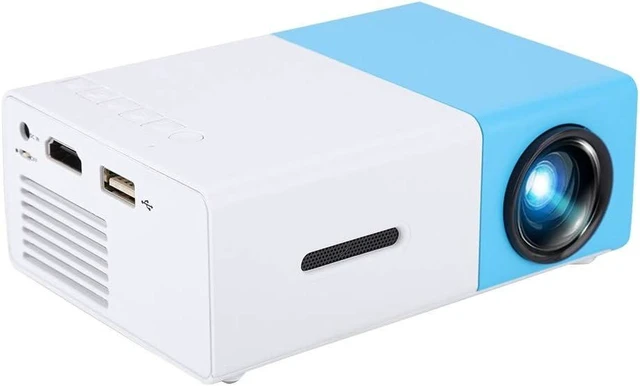 Alt view image 8 of 14 - Mini Projector, 1080P Full HD LED Video Projector, Hologram Projector, Indoor/Outdoor Portable Projector, Ideal for Home/Camping/Travel/Party