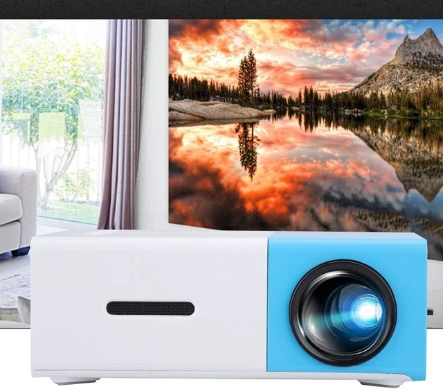 Alt view image 12 of 14 - Mini Projector, 1080P Full HD LED Video Projector, Hologram Projector, Indoor/Outdoor Portable Projector, Ideal for Home/Camping/Travel/Party