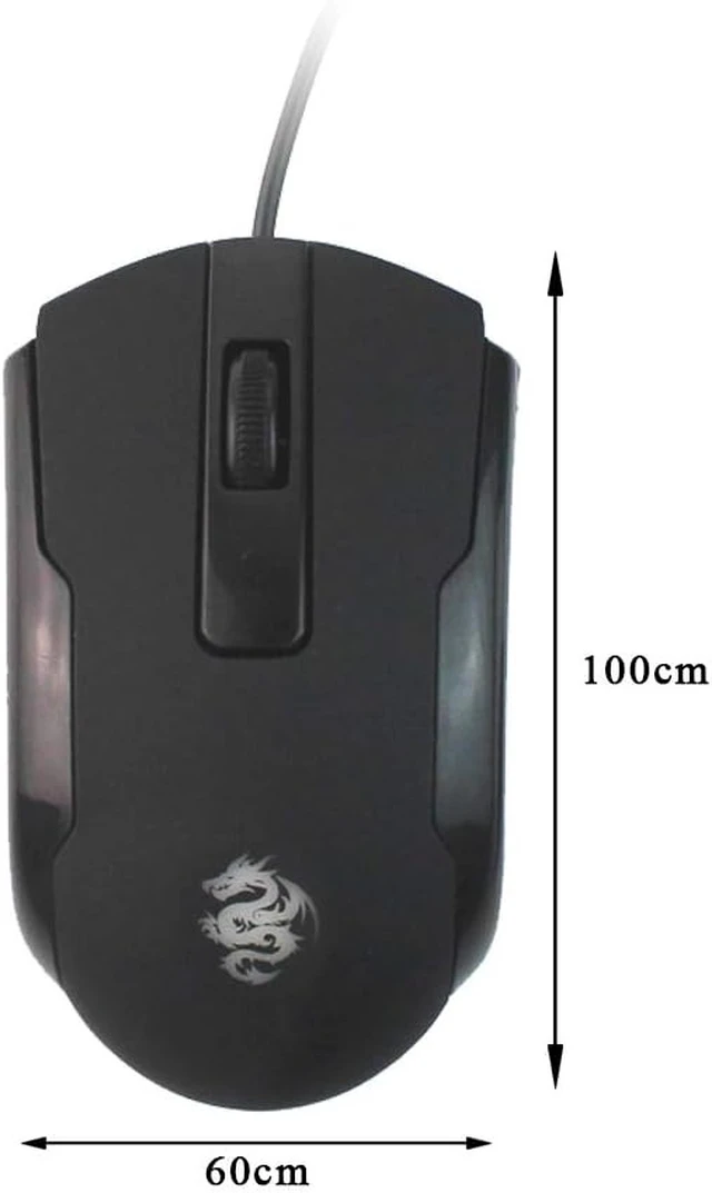 Alt view image 12 of 14 - WishLotus Left Handed Mouse Logo Laser Engraving and Matte Process 800 DPI Resolution 3D Button Plug and Play Mini USB Wired Mouse Suitable for Laptop