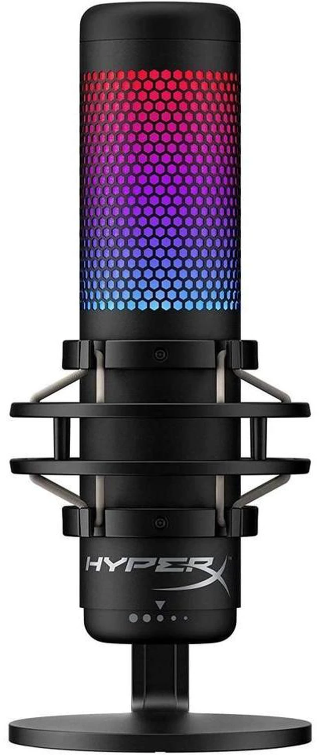 Alt view image 6 of 10 - HyperX QuadCast S - RGB USB Condenser Microphone for PC, PS4, Mac, Gaming, Streaming, Podcasts, Twitch, YouTube with GalliumPi Bundle