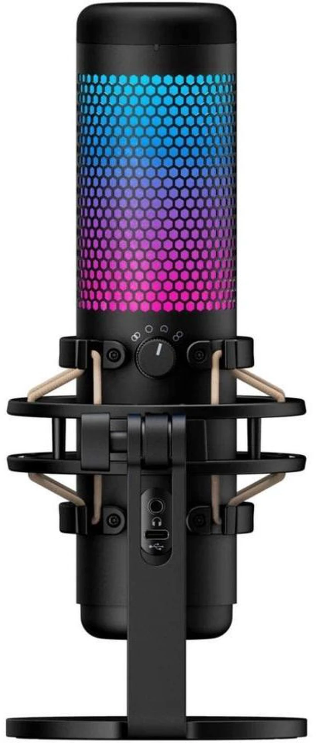 Alt view image 9 of 10 - HyperX QuadCast S - RGB USB Condenser Microphone for PC, PS4, Mac, Gaming, Streaming, Podcasts, Twitch, YouTube with GalliumPi Bundle