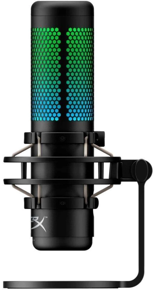 Alt view image 10 of 10 - HyperX QuadCast S - RGB USB Condenser Microphone for PC, PS4, Mac, Gaming, Streaming, Podcasts, Twitch, YouTube with GalliumPi Bundle