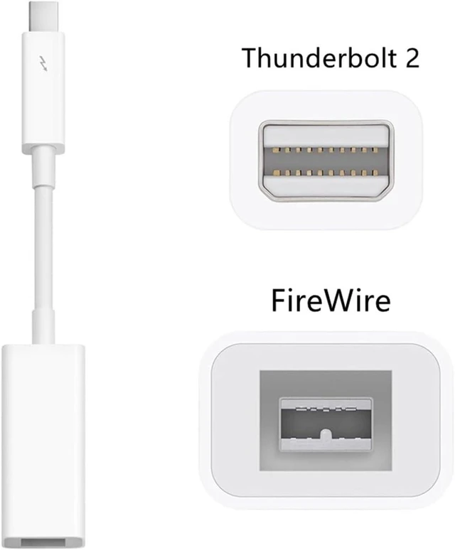 Alt view image 9 of 12 - Thunderbolt 2 To FireWire 800 Adapter To Fire 1394B Compatible For Mac Computers Equipped With Ports