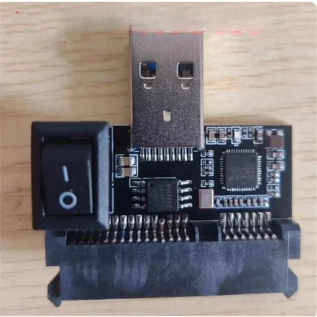 Alt view image 2 of 2 - For A1153E SSD card adapter SATA hard drive to USB board SSD