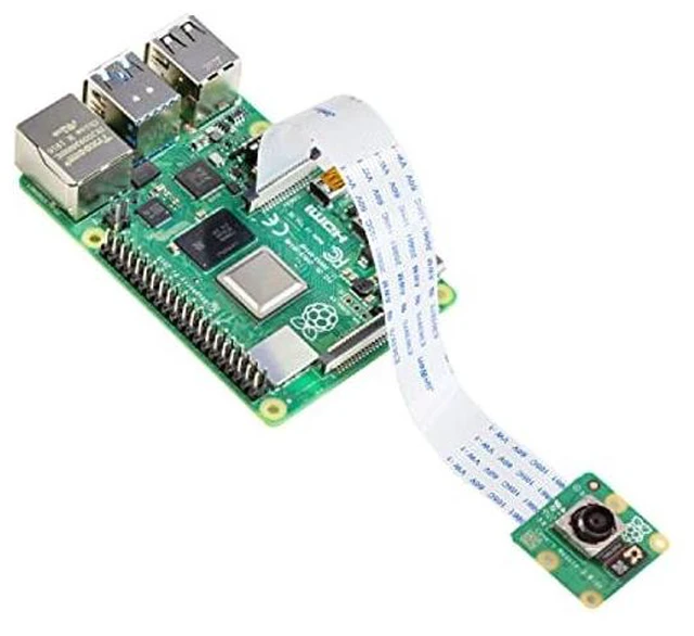 Alt view image 10 of 10 - Arducam for Raspberry Pi Camera Module 3 Wide, 120deg(D) IMX708 Autofocus Pi Camera V3 with Acrylic Case, 15cm 15-22 Pin FFC Cable