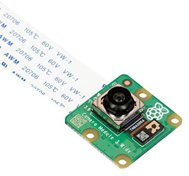 Alt view image 6 of 10 - Arducam for Raspberry Pi Camera Module 3 Wide, 120deg(D) IMX708 Autofocus Pi Camera V3 with Acrylic Case, 15cm 15-22 Pin FFC Cable