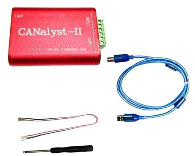 Alt view image 8 of 10 - CANalyst-II USB to CAN Analyzer CAN-Bus Converter Adapter Support ZLGCANpro