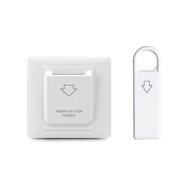 Alt view image 3 of 4 - Type 86 High Energy-saving Magnetic Key for Power with 3 Insert Cards Power Switch for Hotel Magnetic Card Switch