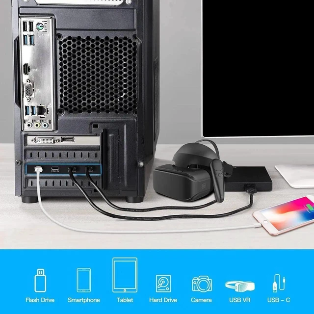 Alt view image 12 of 14 - 20Gbps PCIe Gen3 x2 USB 3.2/3.1 Card ASM3142- PCI Express to 4-Port Type C HUB Internal Expansion Card Controller Adapter PCI Express Card Desktop PC Support Multiple INs