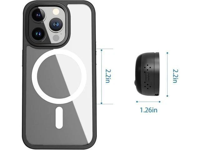 Alt view image 14 of 14 - 4G LTE Cellular Integrated Magnetic Foldable Stand Mini Camera, WiFi-Free Security Camera (SIM Card Included), 4K HD Spy Camera, PIR Infrared Motion Detection Recording, Intelligent Night Vision