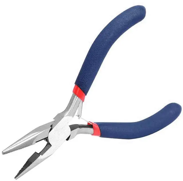 Main image of Needle Nose Pliers 5 Inch Jewelry Pliers Jewelery Making Tools Precision Pliers Small Needle Nose Pliers for Jewelry Repair, Wire Bending, Gripping
