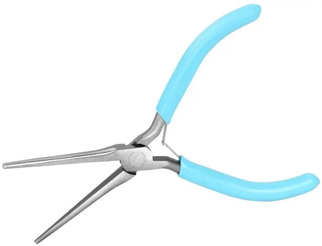 Main image of Long Needle Nose Pliers Multipurpose Long Nose Pliers 4.5Inches Small Needle Nose Pliers for Jewelry Making with Comfort Grip Jewelry Pliers for Handmade Craft Wire Wrapping