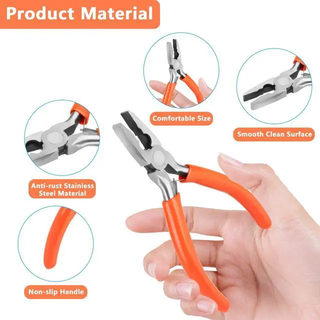 Alt view image 4 of 7 - Cutting Pliers, Wire Jewelry Making Tools | For Jewelry Making Industrial and Mechanical Maintenance and Household Appliance Fixes.