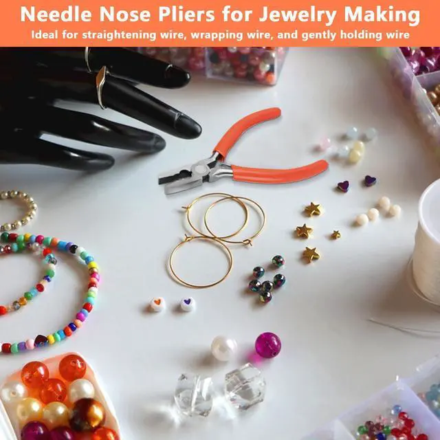 Alt view image 6 of 7 - Cutting Pliers, Wire Jewelry Making Tools | For Jewelry Making Industrial and Mechanical Maintenance and Household Appliance Fixes.