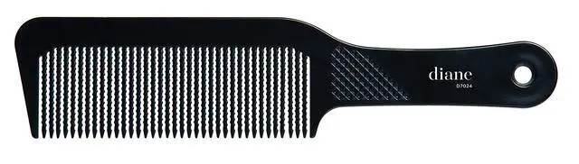 Alt view image 3 of 3 - Diane Flat Top Clipper Comb Fine Tooth, Hair-Cutting, Styling Tool for Women, Men, Hair Stylists, Barbers, Black, 9.5 Inches,