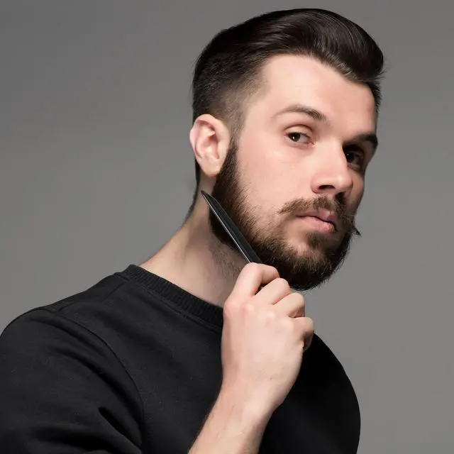 Alt view image 7 of 7 - 12 Pieces 5" Pocket Hair Combs for Men & Women | Travel-Friendly, Dual-Density Teeth For Short Hair, Beards, Mustaches & Sideburns, Black