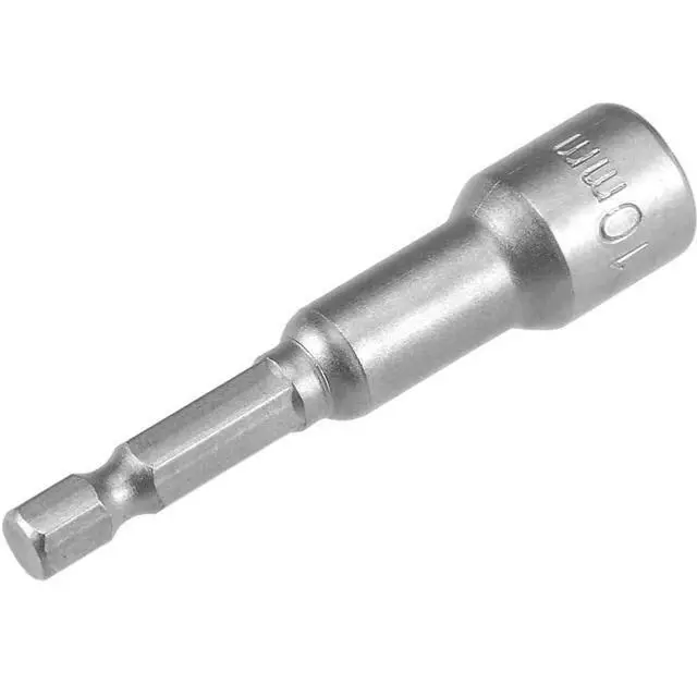 Alt view image 6 of 7 - Magnetic 1/4 Inch Hex Drill Bit Adapter Metric Hexagon Socket for Cordless Screwdriver or Drill Set of 4