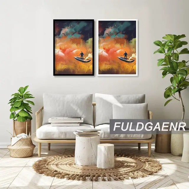 Alt view image 7 of 7 - 6x8 Picture Frame, Black Frames for 6 x 8 Inch Photo Poster | High Transparency Light Weight Frame Display Wall Mount Vertically and Horizontally (Black | 6"x8")