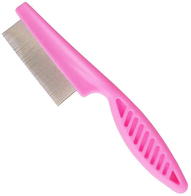 Alt view image 2 of 3 - Fine Tooth Dandruff Comb Scalp Care Pro Hair Groom Tool | Dandruff Remover, Scalp Remover, Professional Grooming Tool