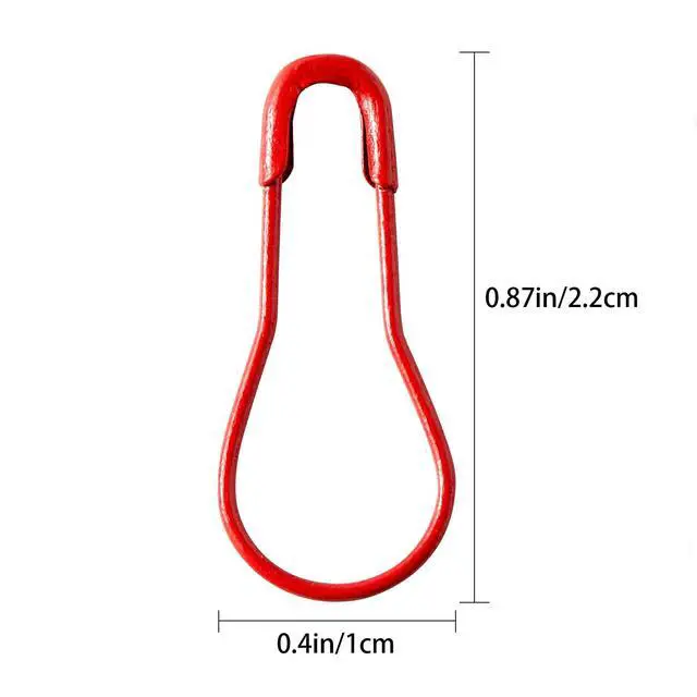 Alt view image 2 of 5 - 200 Pieces Safety Bulb Pins,Mixed Colors Bulb Pin Gourd Safety Pin Metal Calabash Clothing Tag Pins for Knitting and DIY Project Craft Project, Home Accessories