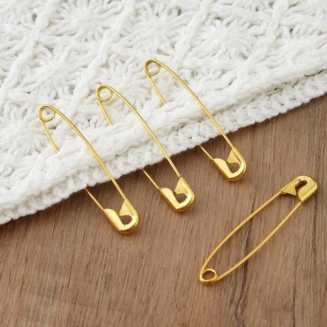 Alt view image 6 of 7 - 30PCS 2 inch Gold Safety Pins - Your Versatile Pinning Solution for Sewing, Crafts & More