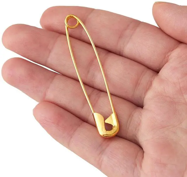 Alt view image 4 of 7 - 30PCS 2 inch Gold Safety Pins - Your Versatile Pinning Solution for Sewing, Crafts & More
