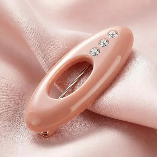 Alt view image 3 of 6 - 12Pcs Rhinestone Hijab Pins for Women - Sparkling Colorful Plastic Scarf Clips, Non-Slip Rustproof Safety Pins for Shawls & Hijabs