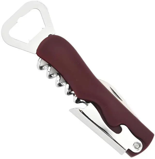 Main image of Bottle Opener,Professional Wine Opener, Beer Bottle Opener,Dual Functionality,Ergonomic Grip Handle, Electroplating Process,Wine Corkscrew,Suitablefor Kitchen Restauant and Bar(Blown)