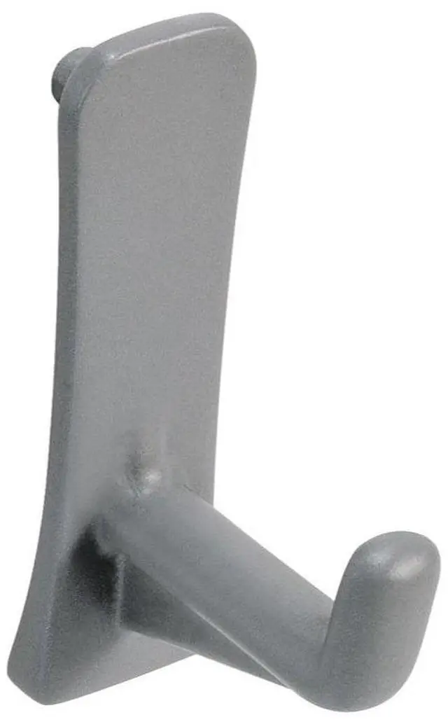 Main image of 3 Piece Short Hook Set for Pegboard Wall Mount System, Closet, Garage Utility Organization Accessories